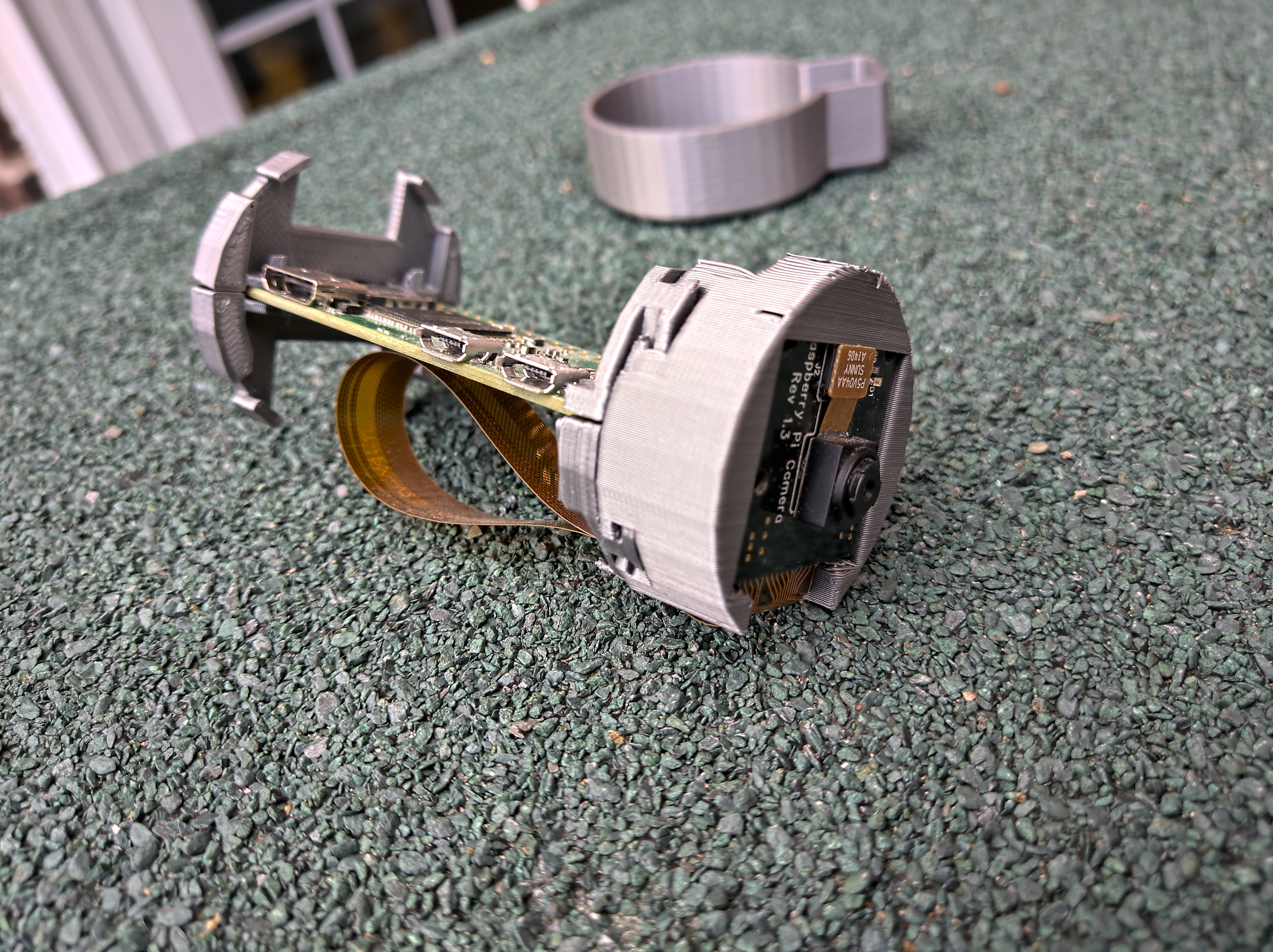 Miniatura 5 do modelo 3D Raspberry Pi Zero W Security Camera