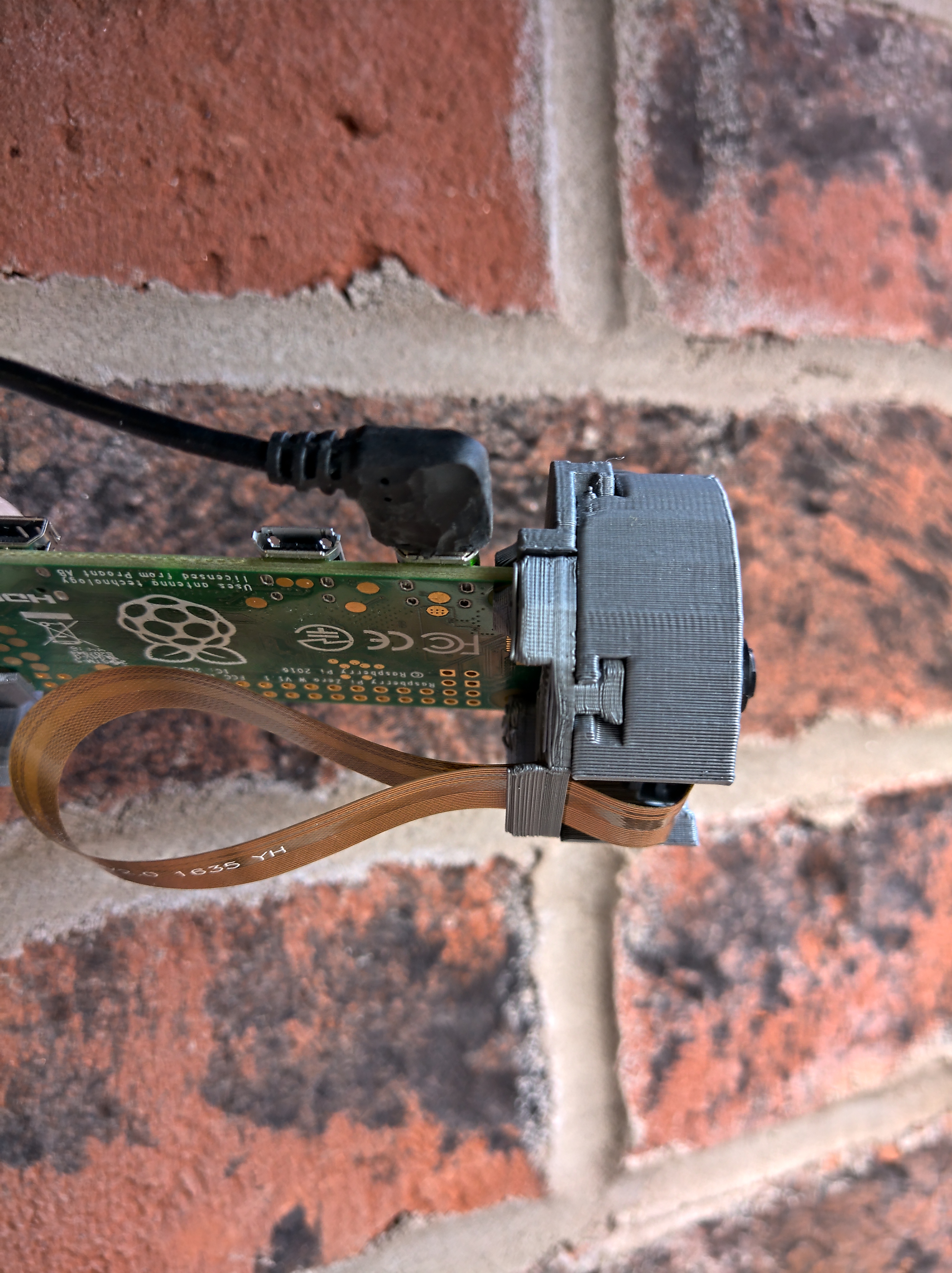 Miniatura 2 do modelo 3D Raspberry Pi Zero W Security Camera