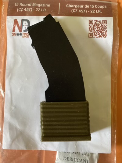 NDr Shooting Mag Boot Grip CZ 457 LA101 & others