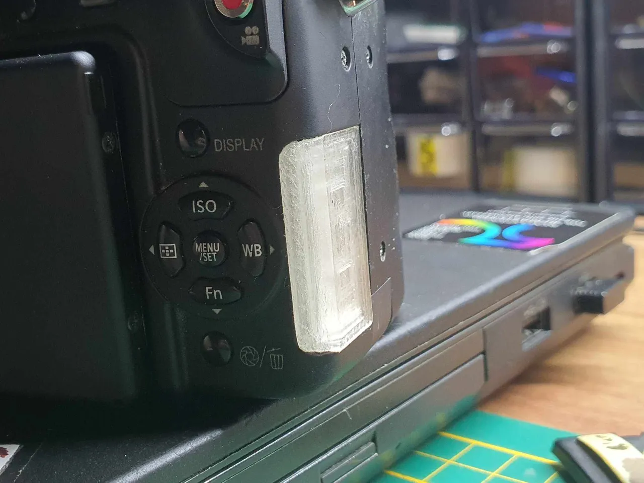 Panasonic Lumix GH1 SD Slot door by Mandaryna | Download free STL