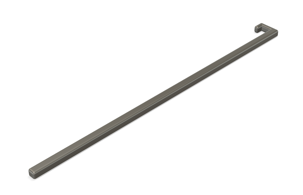 Miniatura 3 do modelo 3D Light bar hook and loop grabber