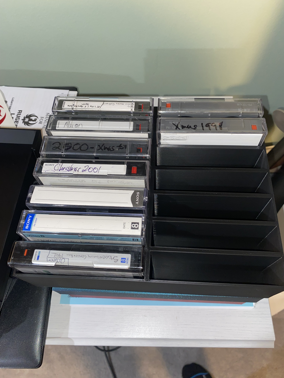 8mm Tape Case for 14 Tapes
