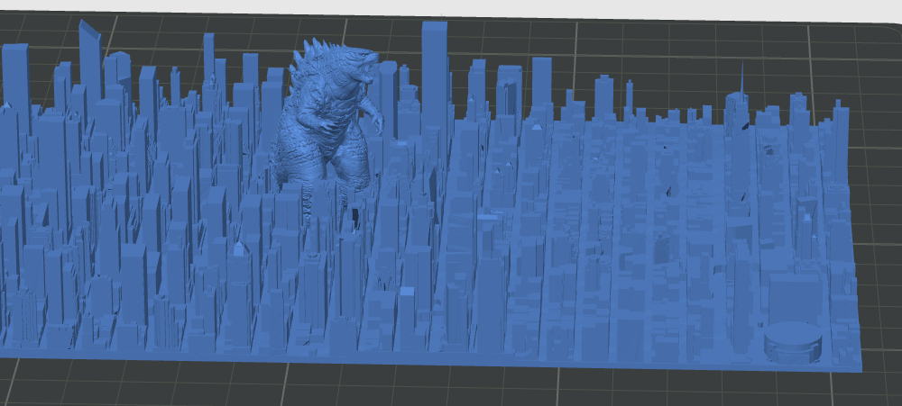 Godzilla Terrorizing NYC