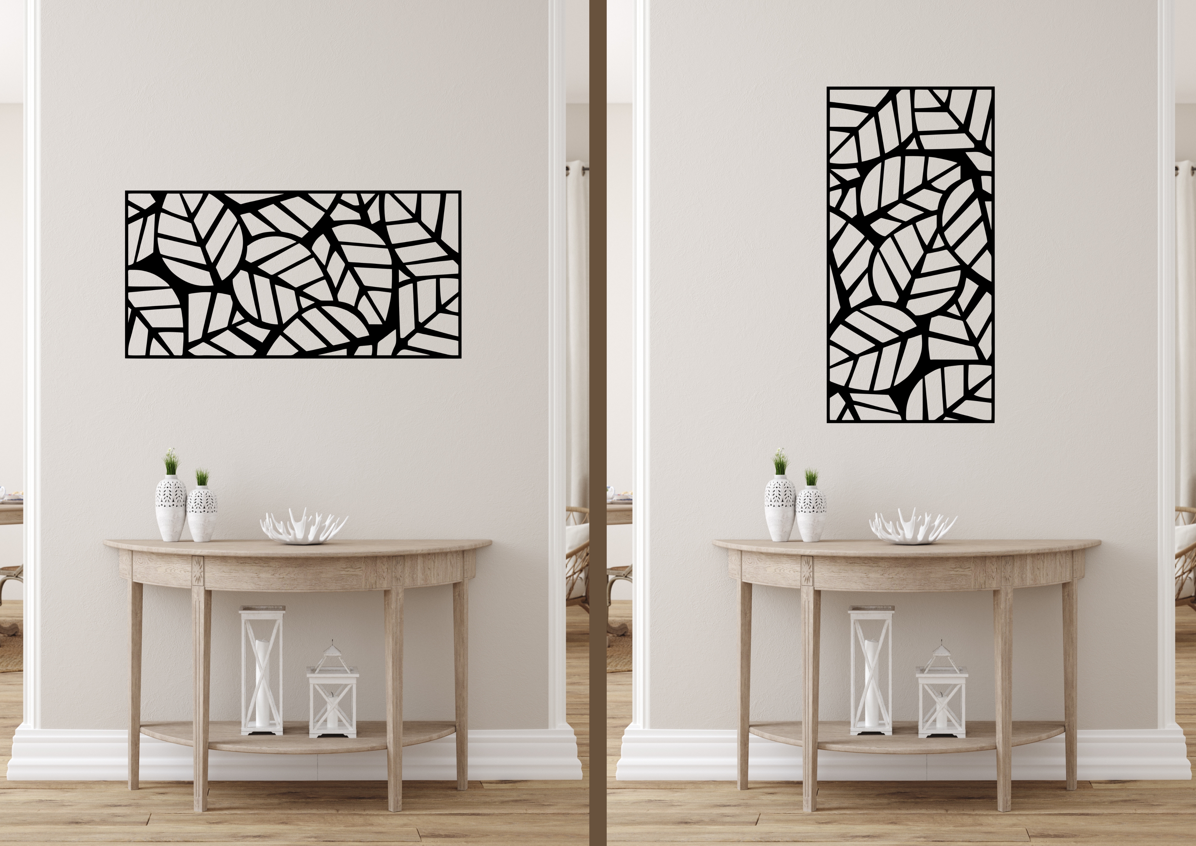 NATURE - Wall Art Frame 01 - leaves
