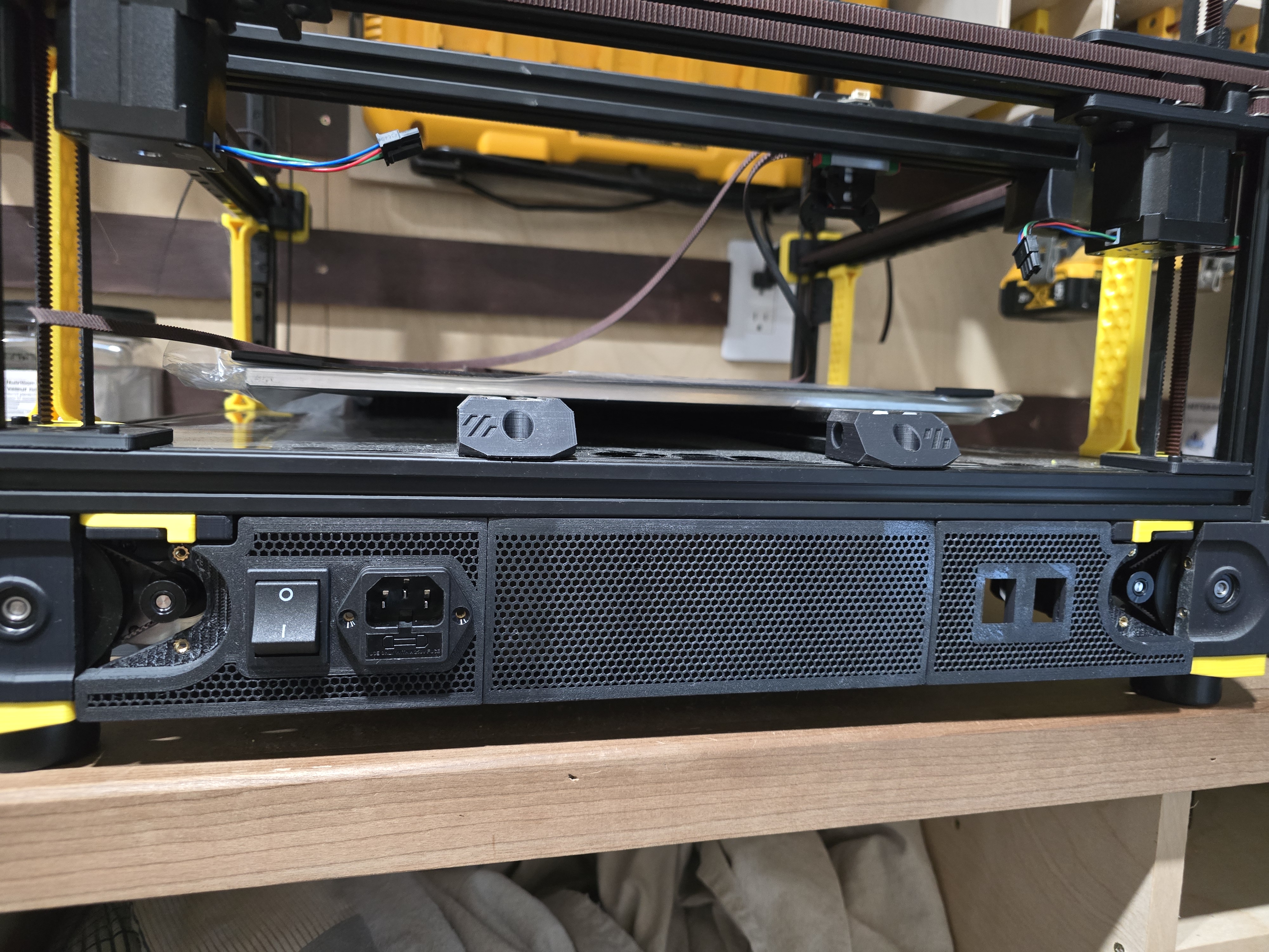 Flat Mesh Rear Skirts -Voron 2.4 - 350mm (Cura Ready)