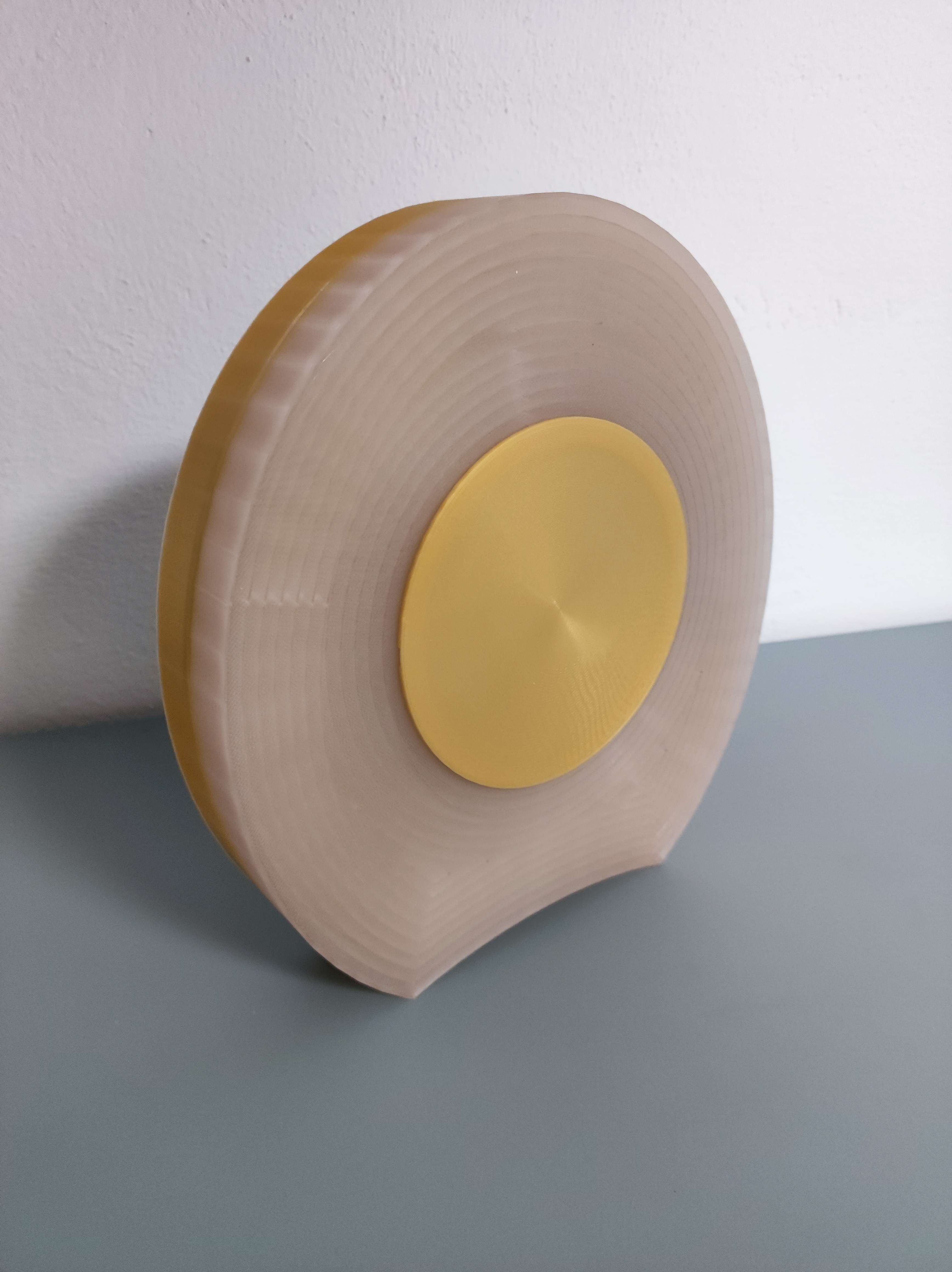 Miniatura 7 do modelo 3D Round table clock for 20 cm dial