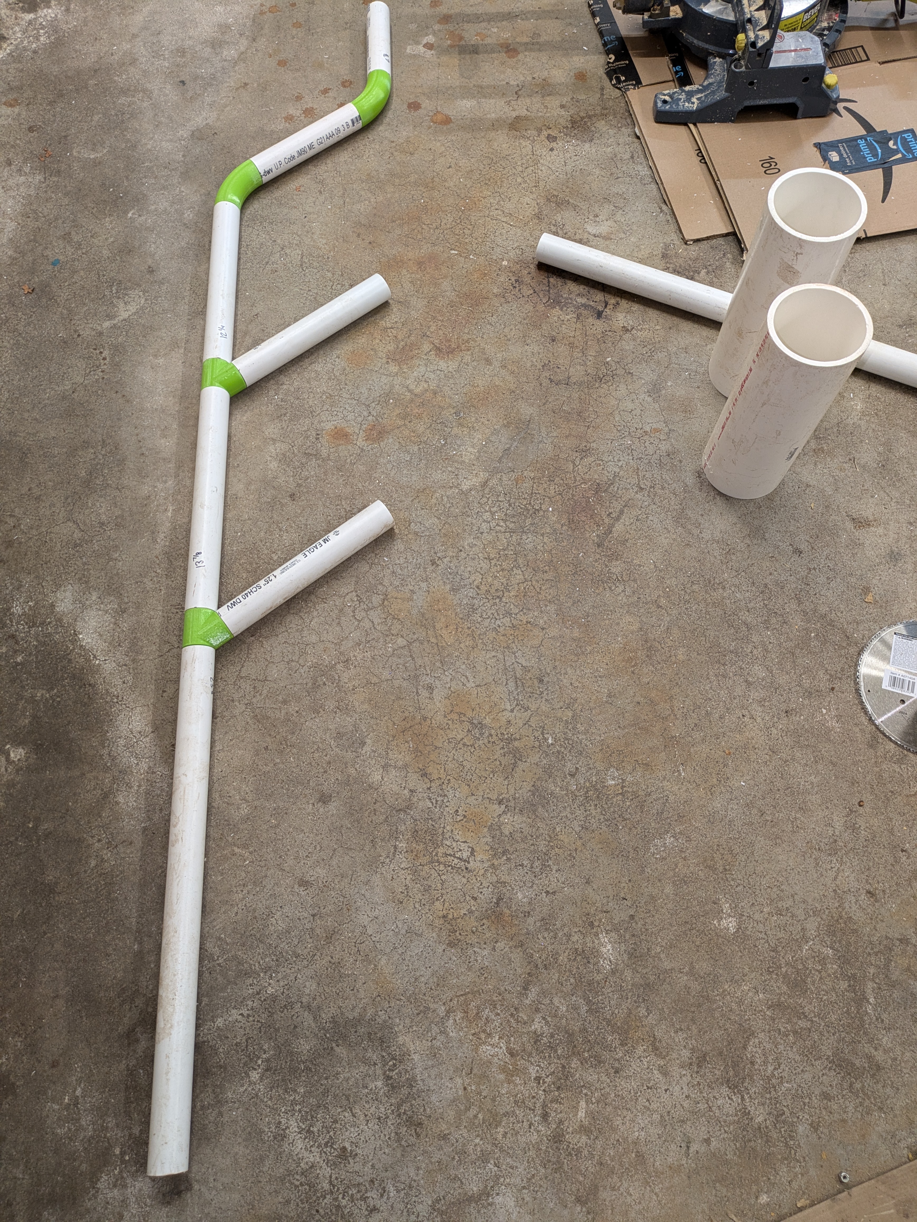 FRC 2025 Reefscape Reef Hub PVC Fittings