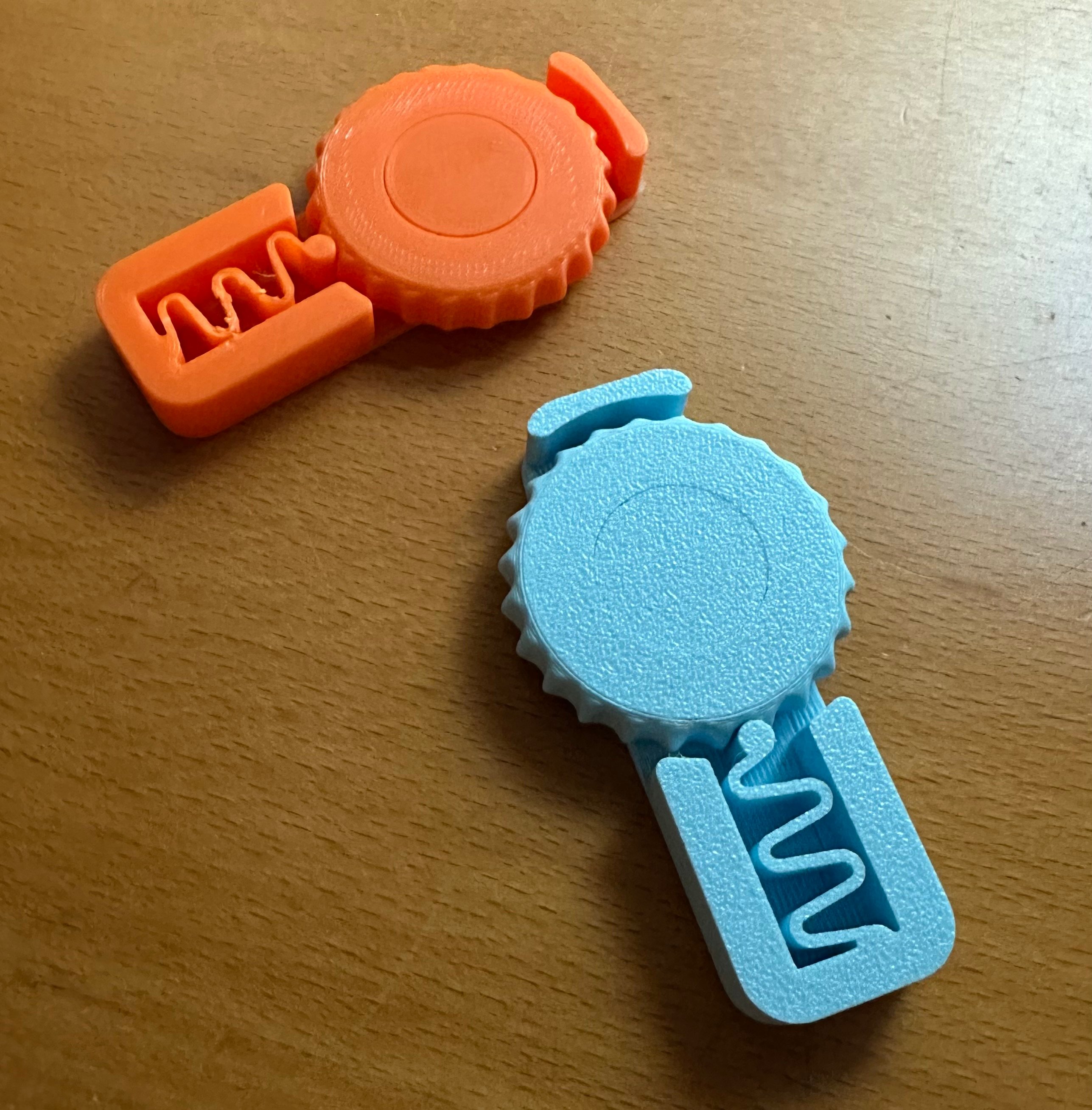 Clicking fidget toy. 3D model thumbnail