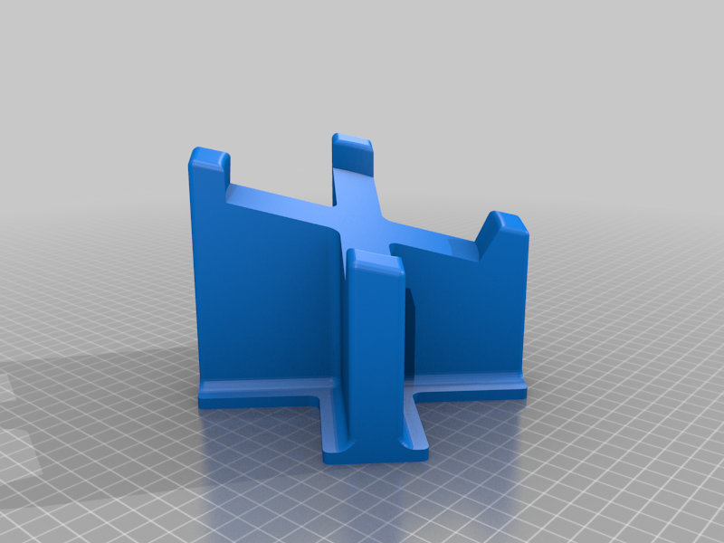 Angled cat bowl stand by 1nvadertim Download free STL model