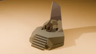Low-Poly Throne | D&D