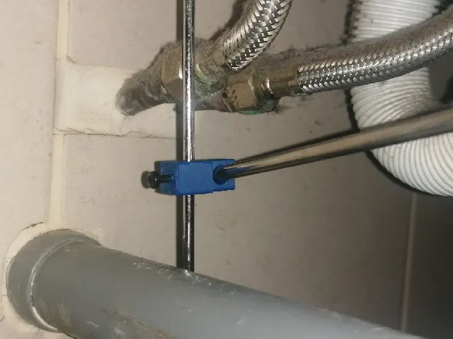 block axe pour bonde à tirette de lavabo