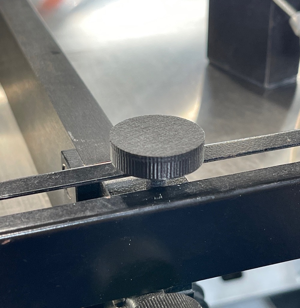 Knurled Knob for M6 Hex Socket Cap