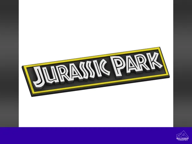 Jurassic Park 3D logo M2