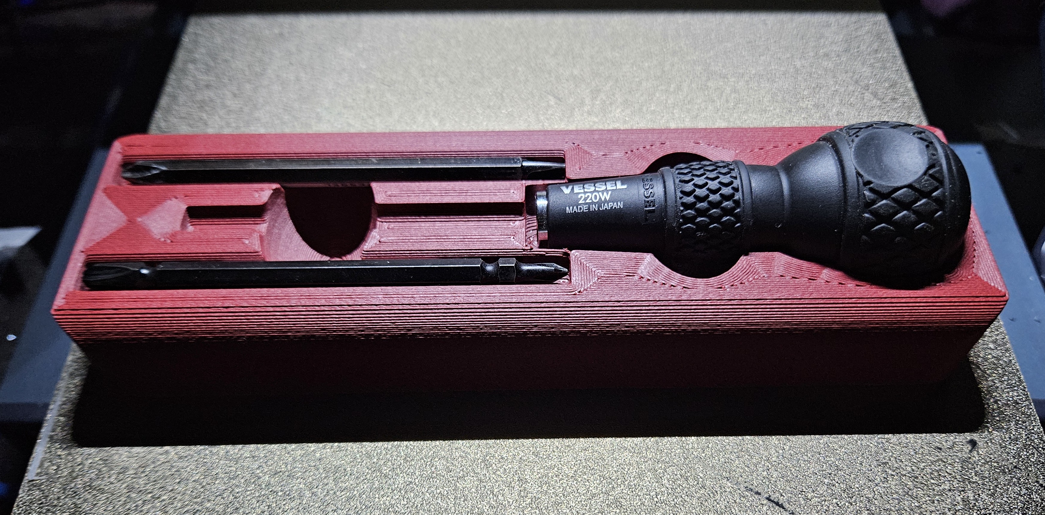 Vessel Screwdriver Caddy