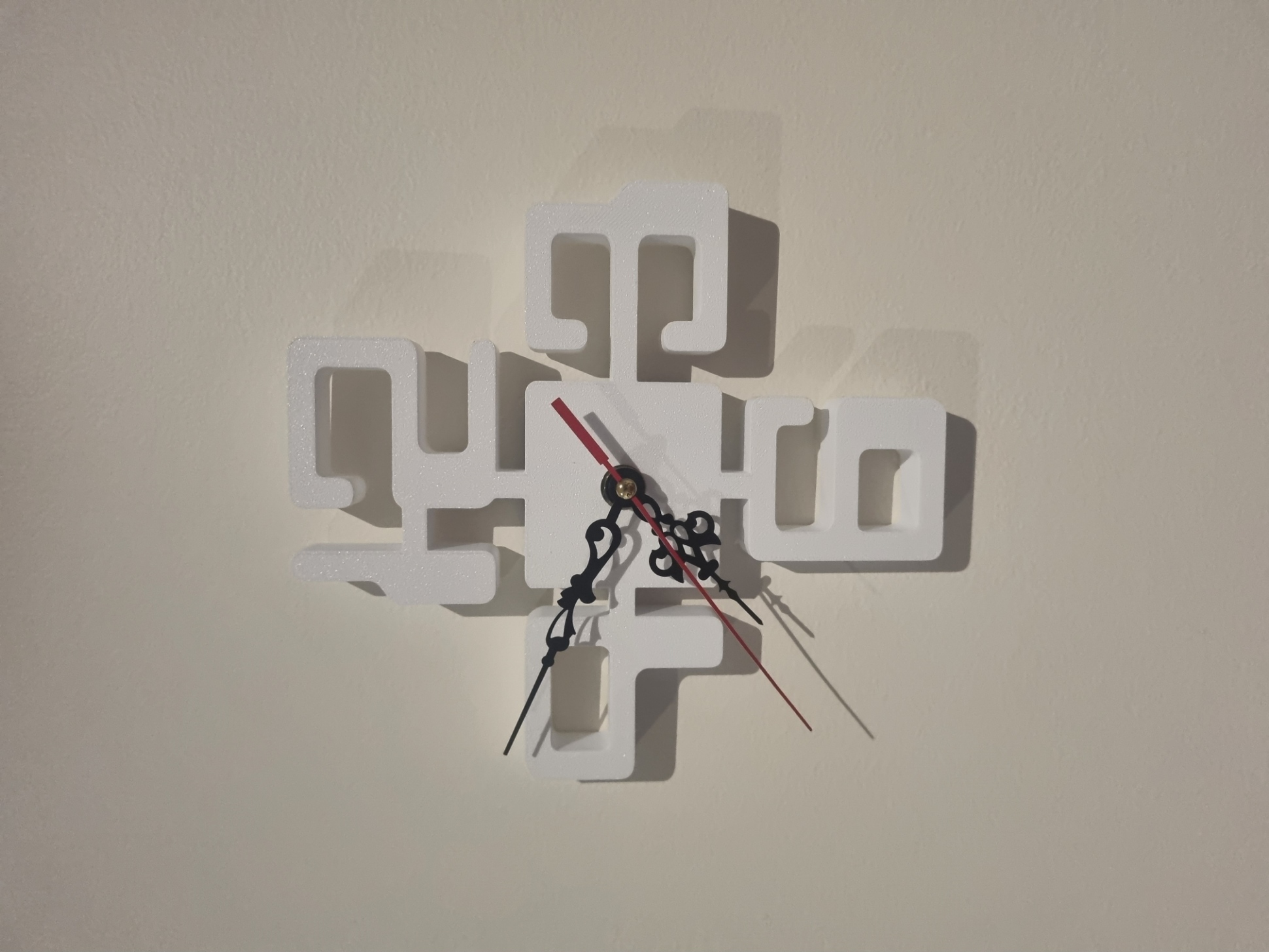 Miniatura 2 do modelo 3D Modern Wall Clock