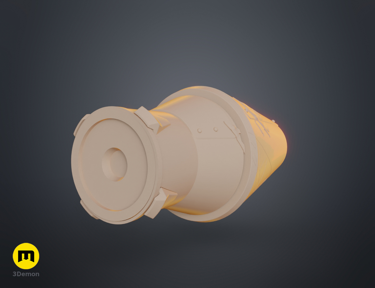 Miniatura 14 do modelo 3D Arcane Jinx rocket container