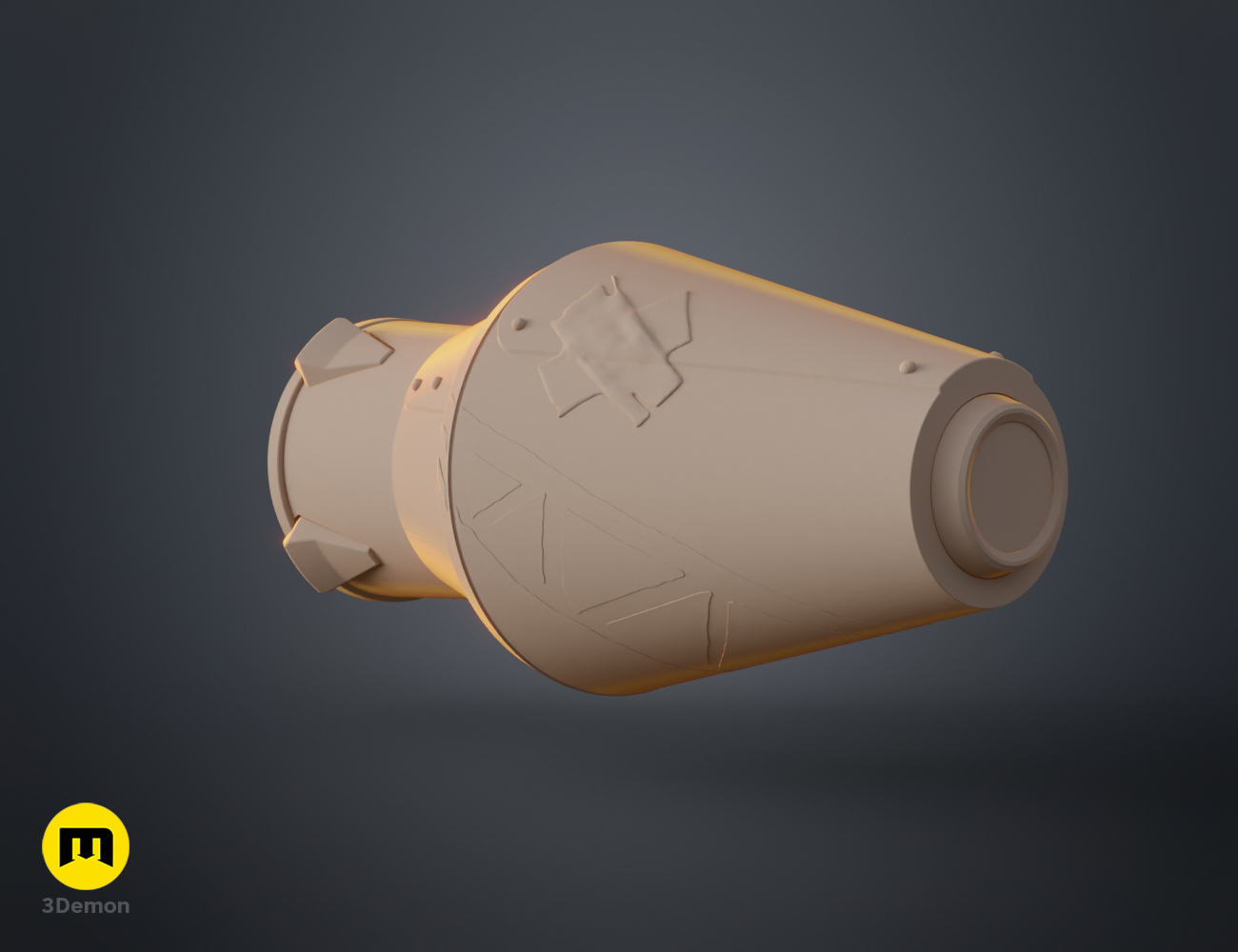 Miniatura 13 do modelo 3D Arcane Jinx rocket container