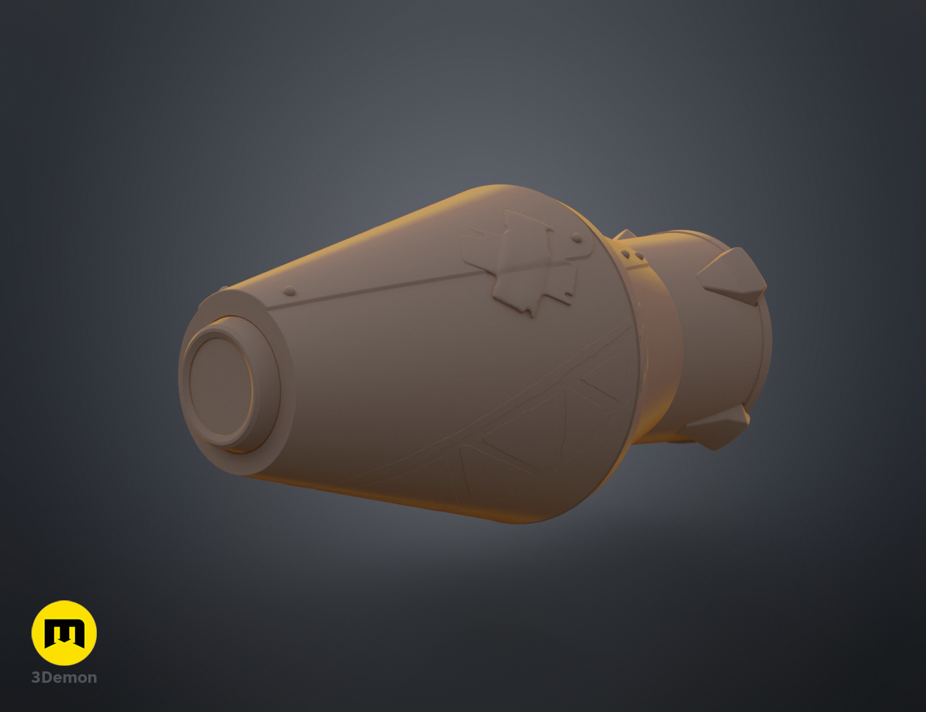 Miniatura 16 do modelo 3D Arcane Jinx rocket container