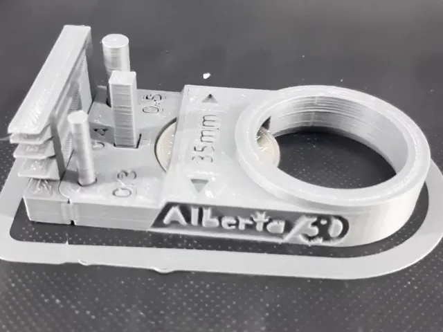 Alberta3D De-Stressor Key chain
