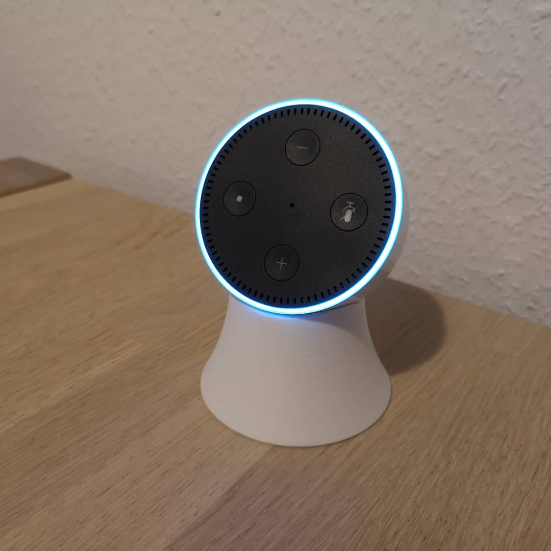 Amazon Echo Dot 2nd Gen Stand by Ri3del | Download free STL model ...