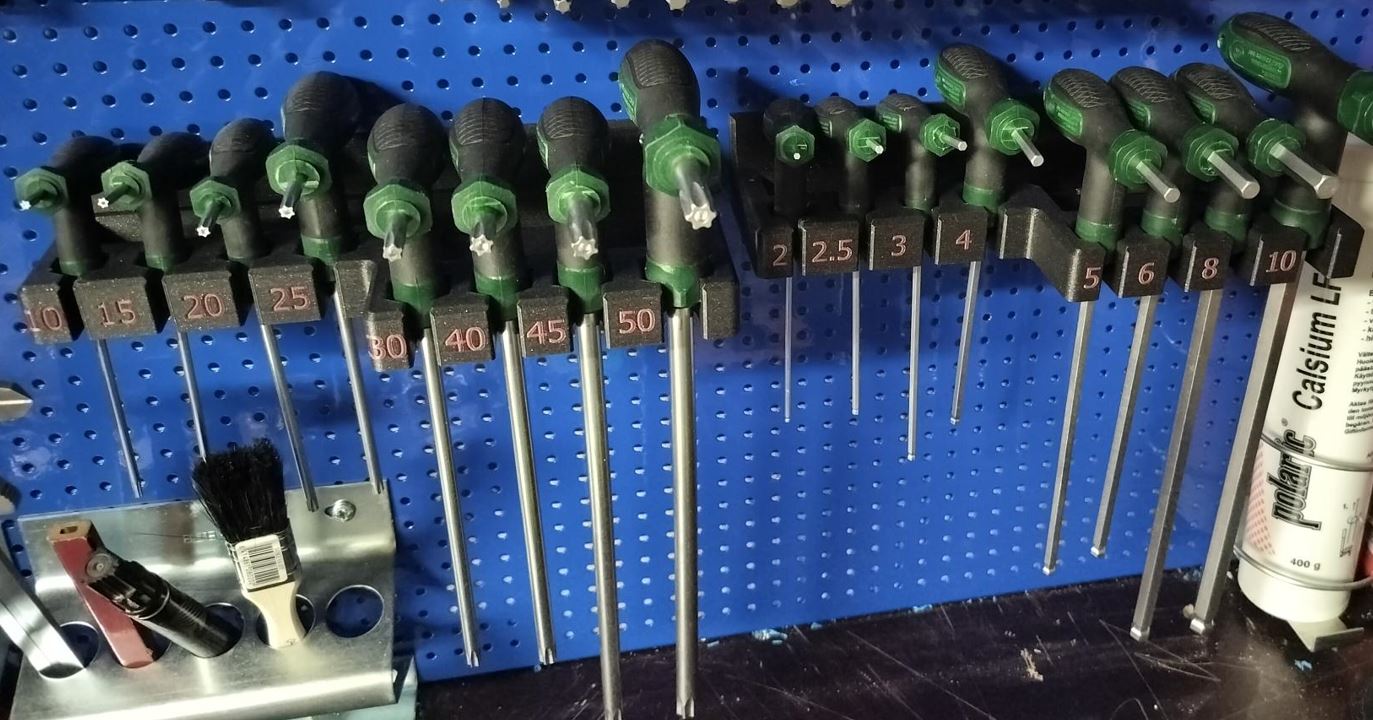 Parkside Torx Wrenches Toolholder — miniatura 2