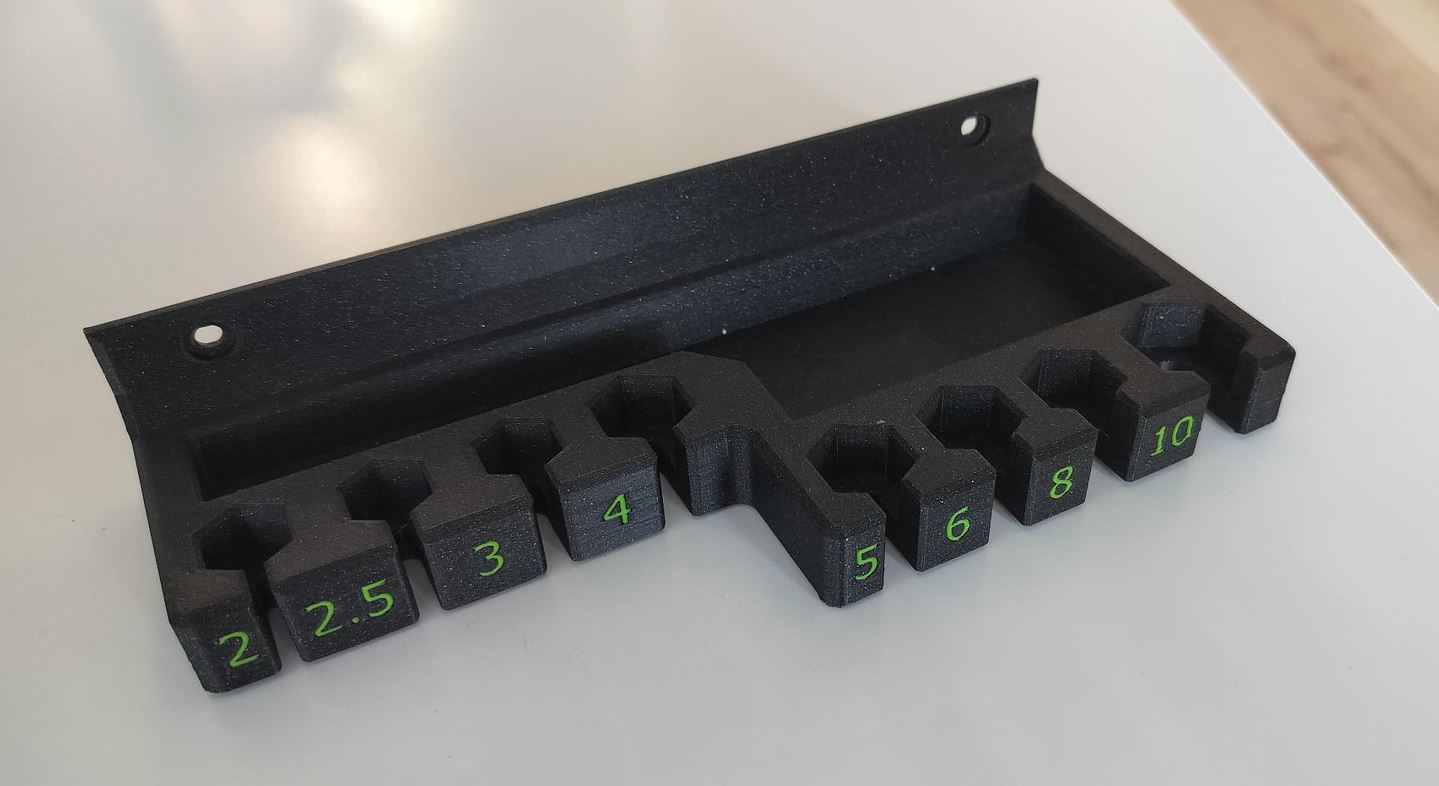 Parkside Hex Wrenches Toolholder