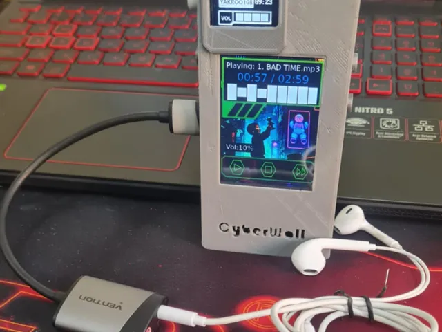 Cyber WalkMan :Cyberpunk-style