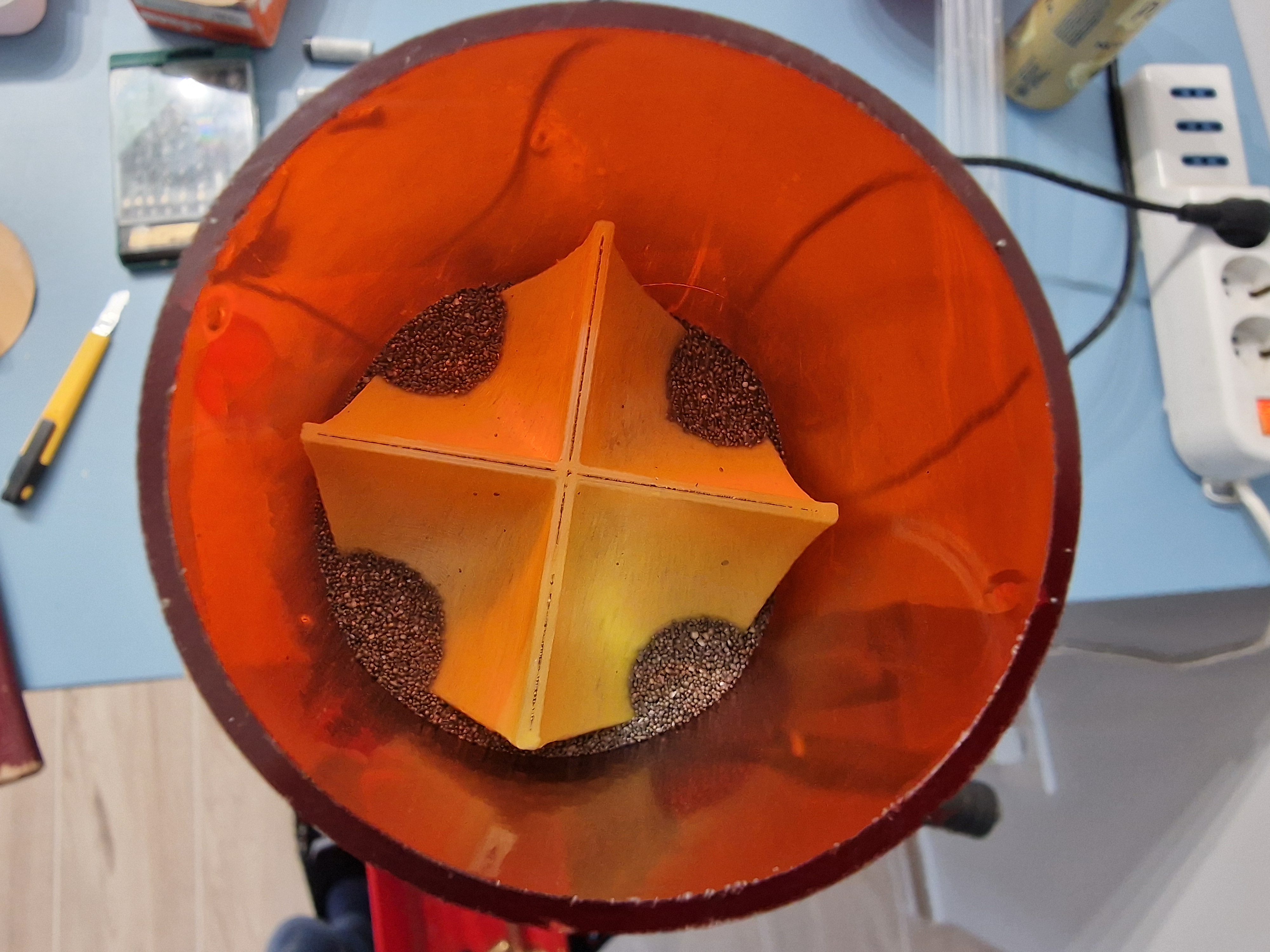 lee powder baffle