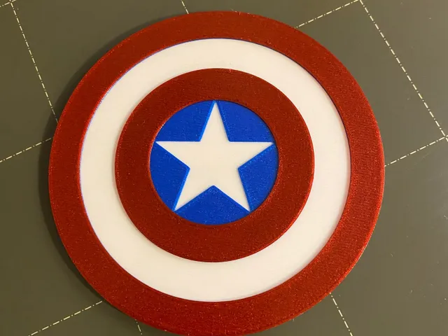 Captain America Shield Classic Coaster