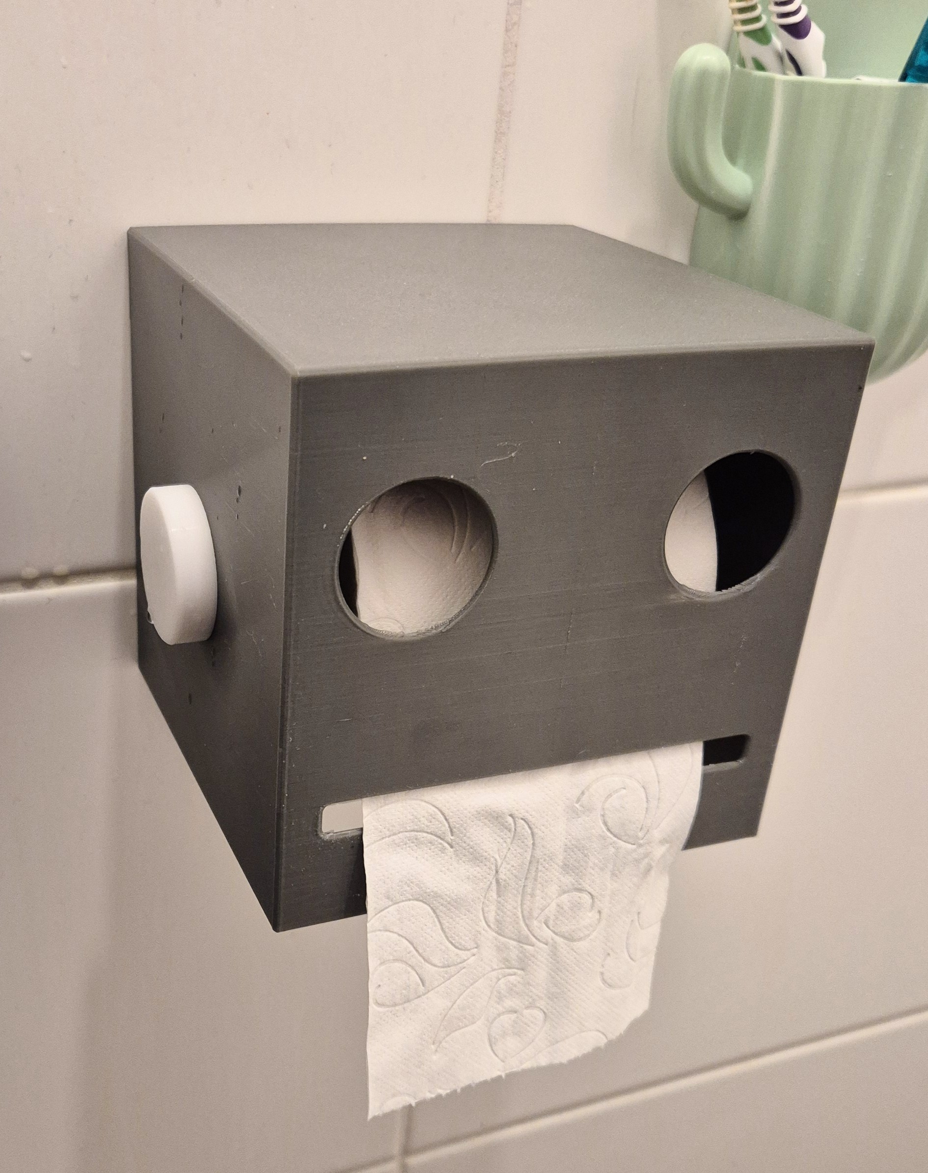 Robot head - toilet paper holder