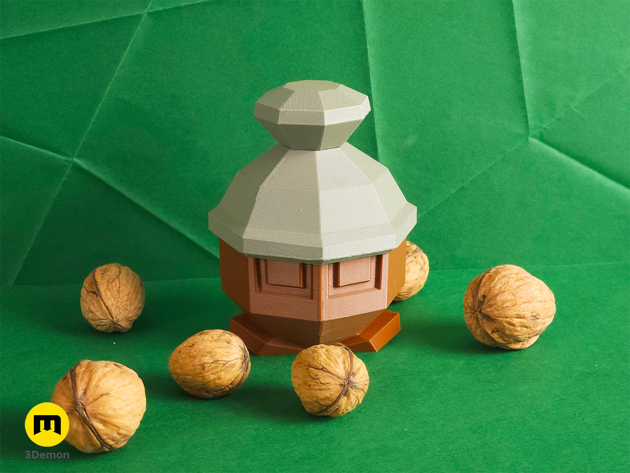Seedot Nutcracker Low Poly — miniatura 4