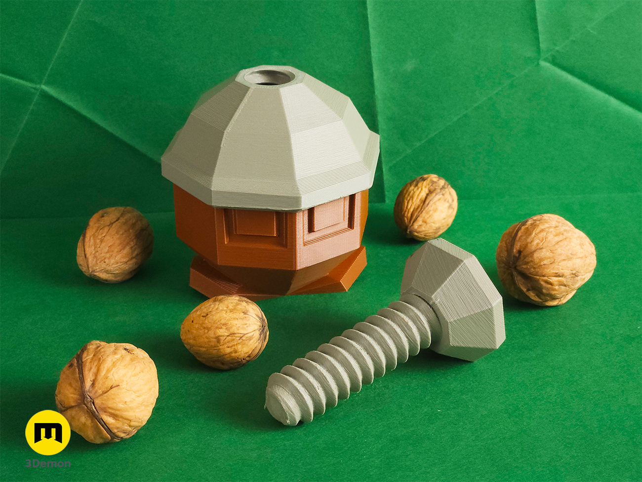 Seedot Nutcracker Low Poly — miniatura 2