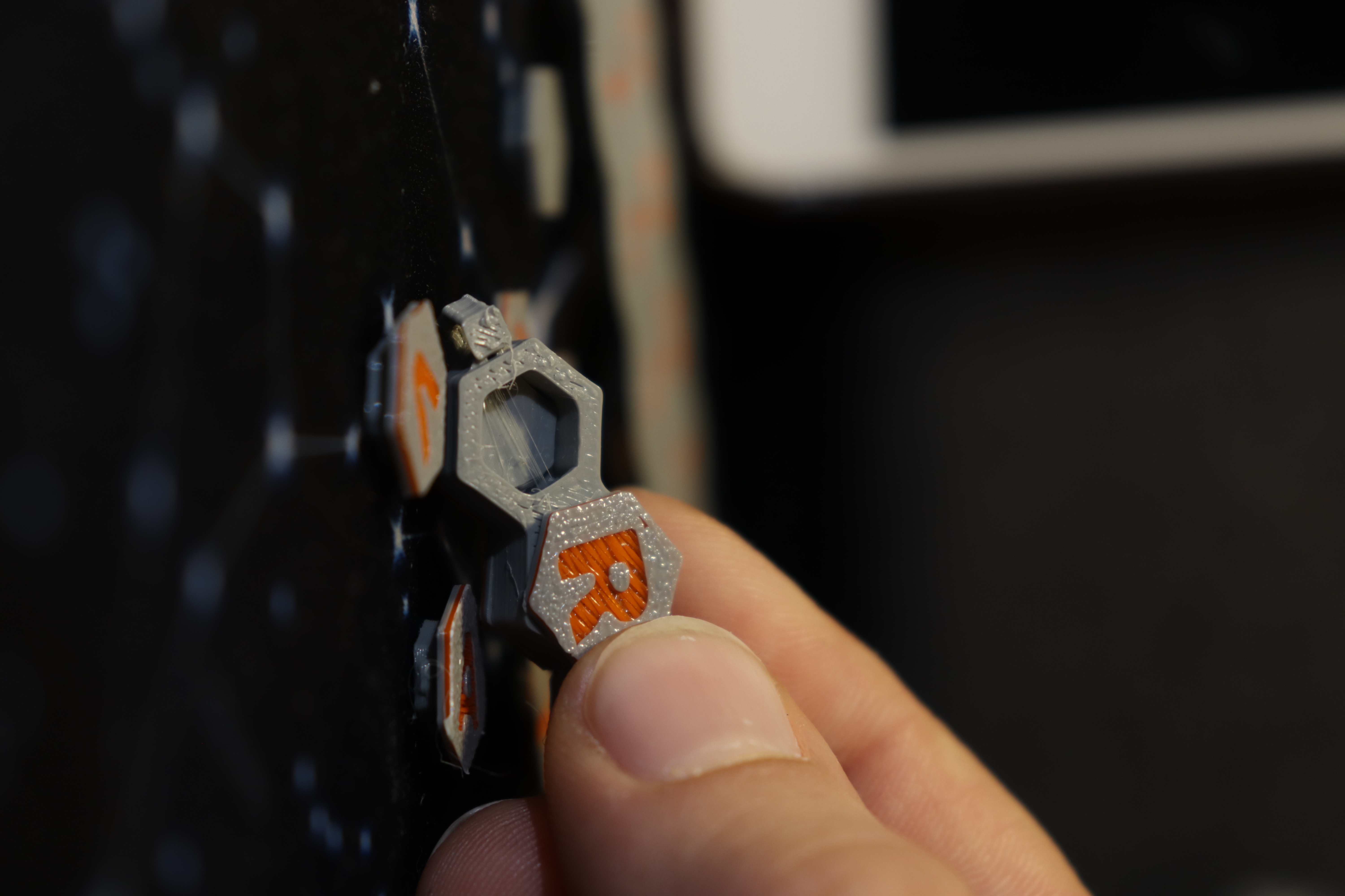 -Customizeable Hexagonical Keychain- — miniatura 9