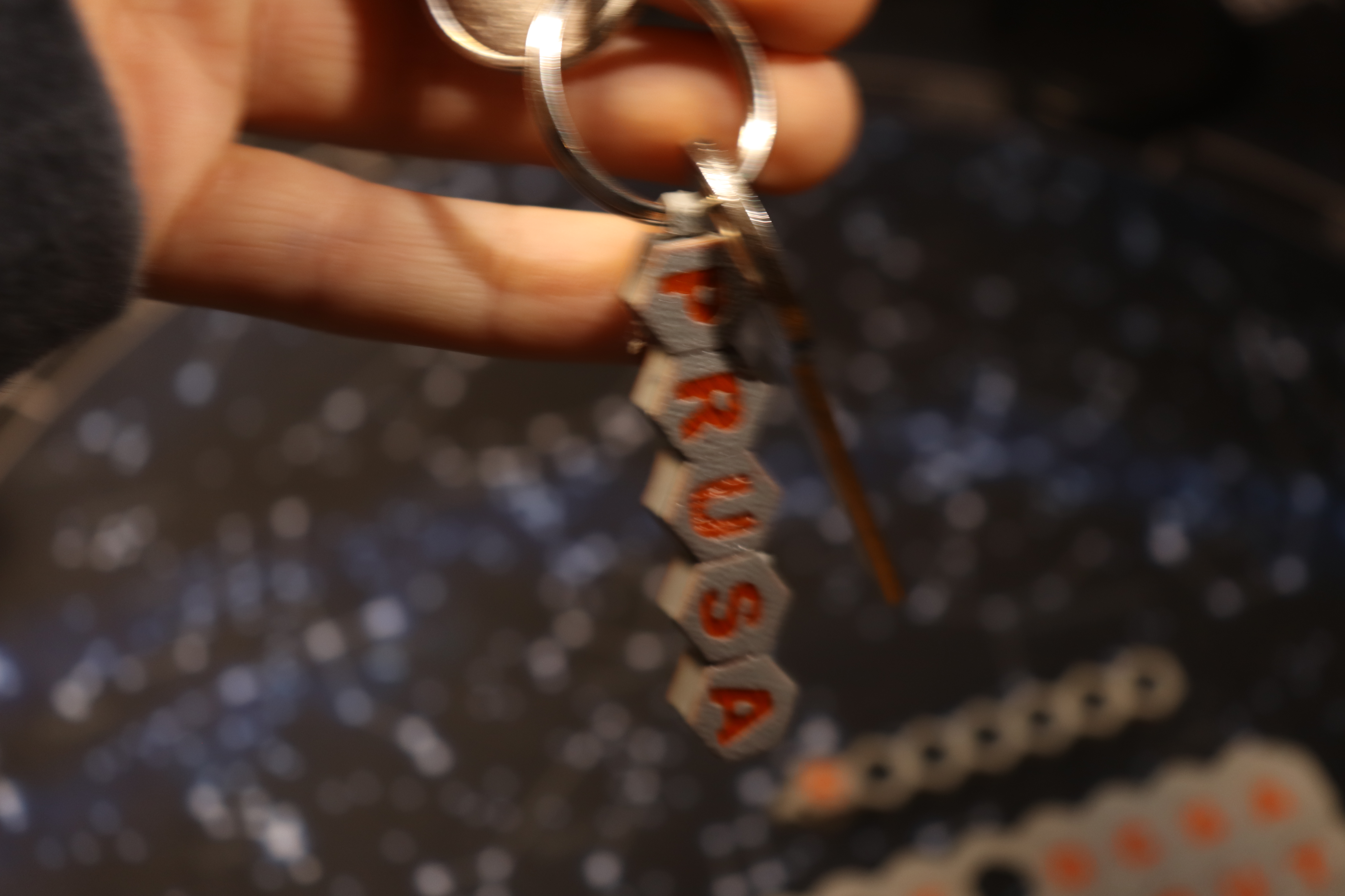 -Customizeable Hexagonical Keychain- — miniatura 7