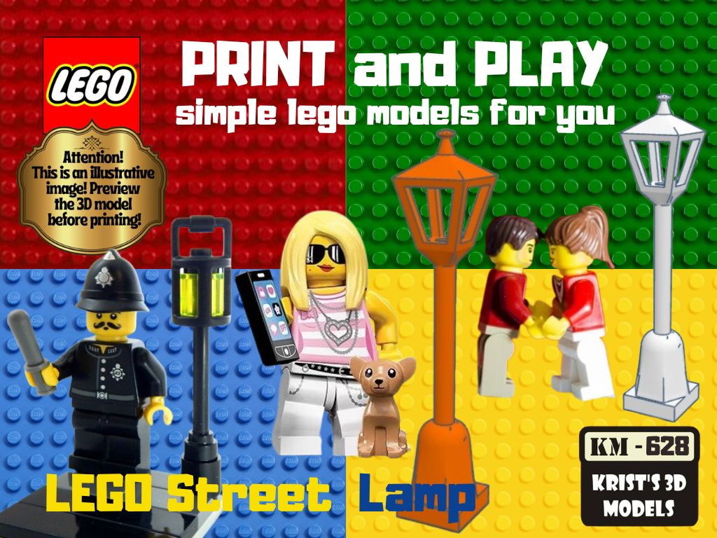 LEGO Street Lamp