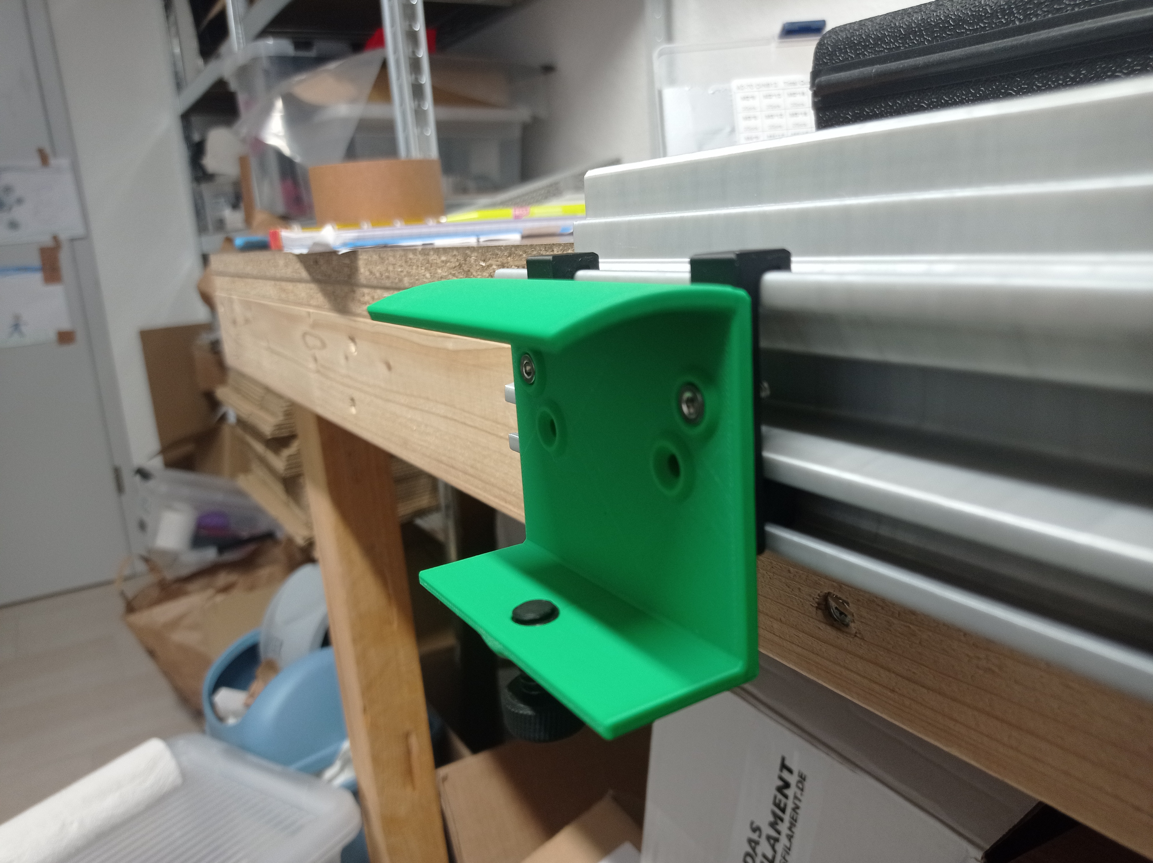 Socket strip holder for Festool MFT Workbench — miniatura 2