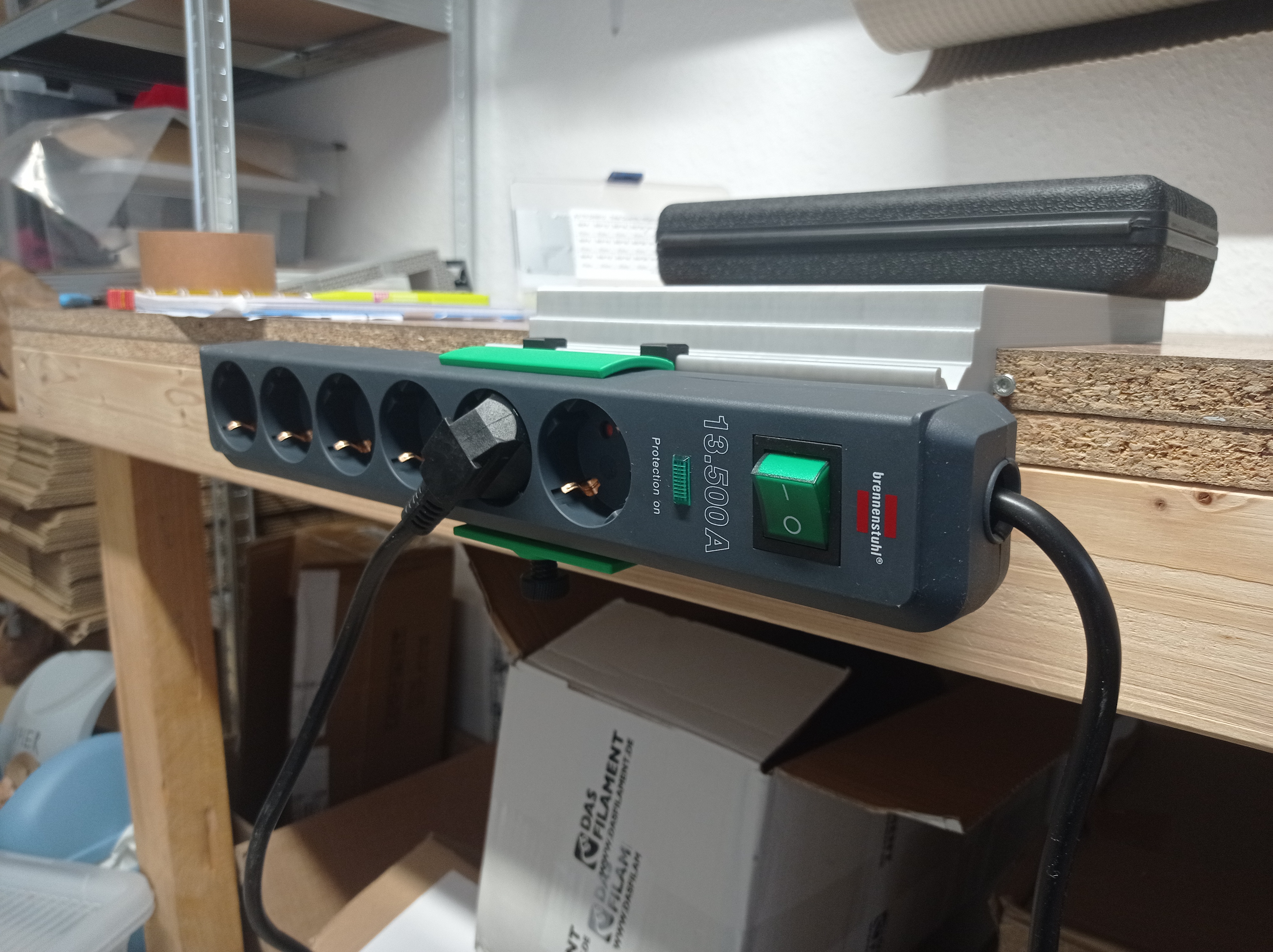 Socket strip holder for Festool MFT Workbench — miniatura 4