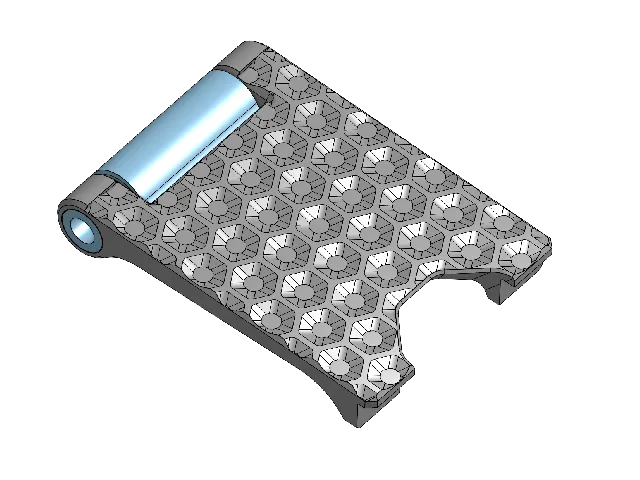 Fixation of glass lid for Qidi Plus 4