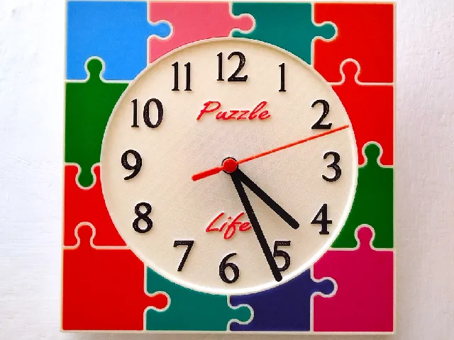 Puzzle Clock