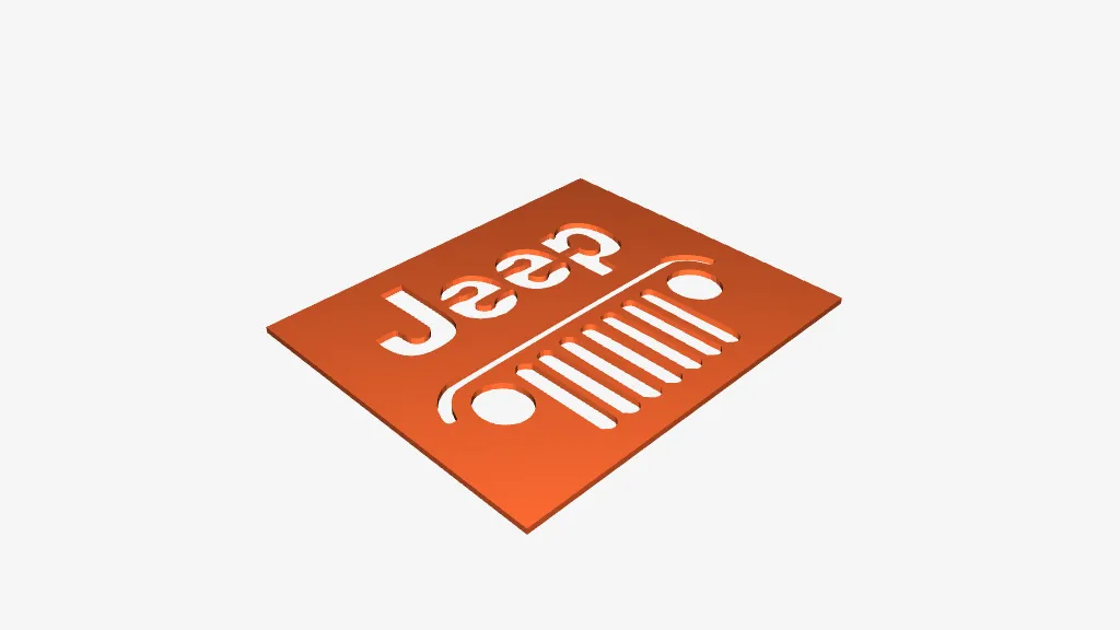 Jeep Stencil by B&B TECH | Download free STL model | Printables.com