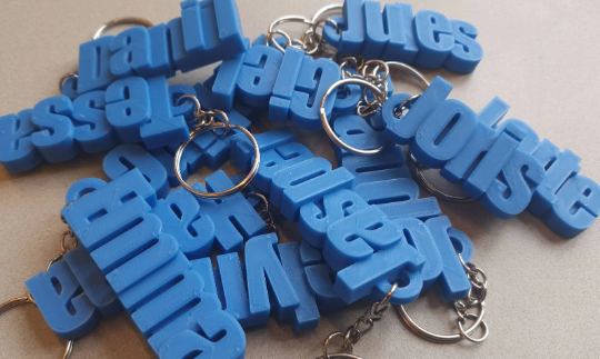 Custom 3D Keychain