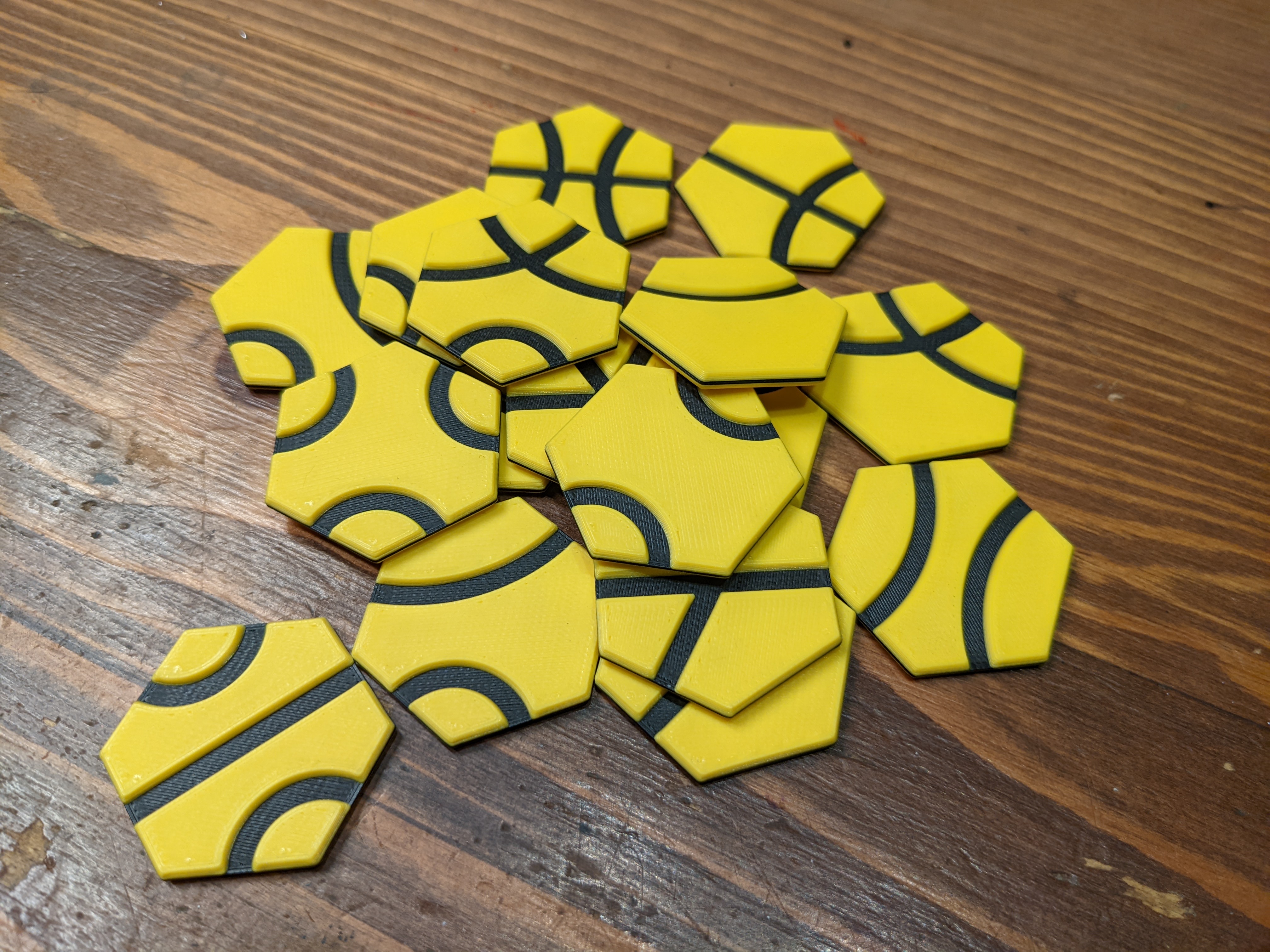 Miniatura 3 do modelo 3D Hex path puzzle