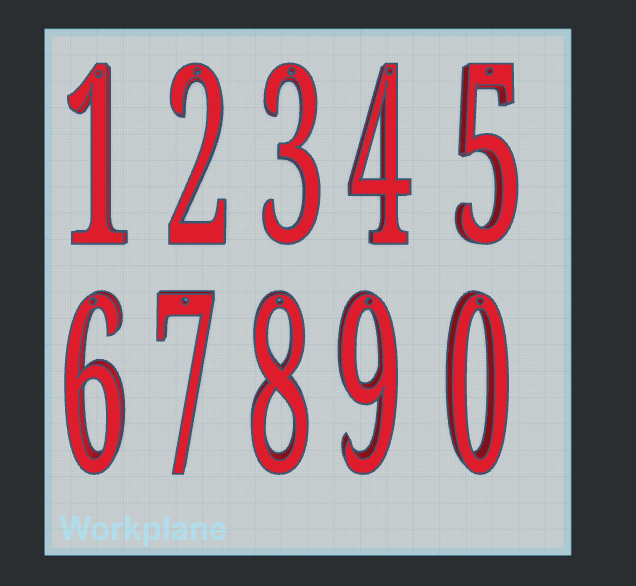 1 to 10 numbers