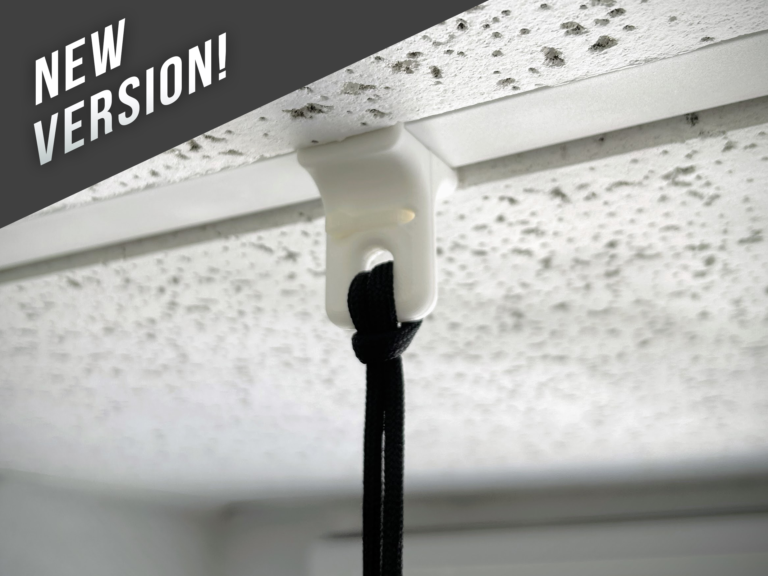 Miniatura 2 do modelo 3D Strong Ceiling Grid Hooks