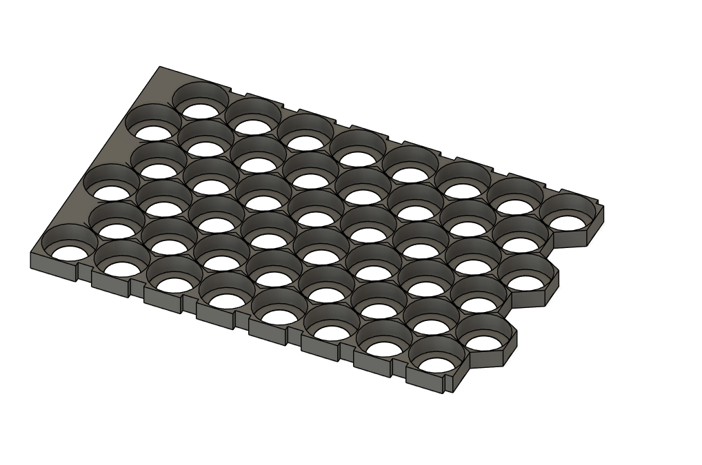 16s6p Cellholder for EVE 40P in Ninebot MAX G30 0.2mm/0.4mm Nozzle PETG