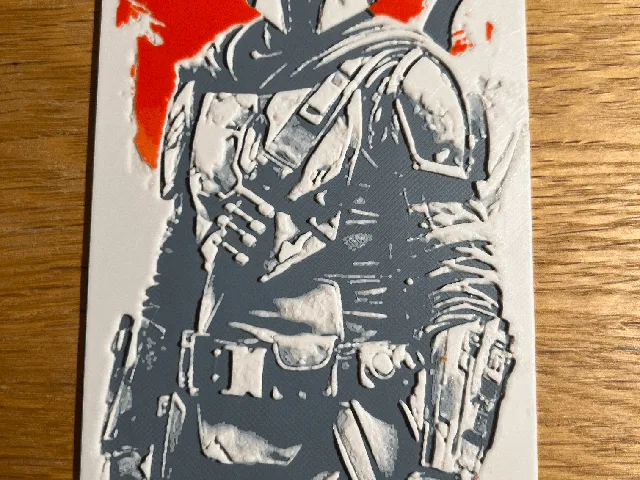 Mandalorian HueForge