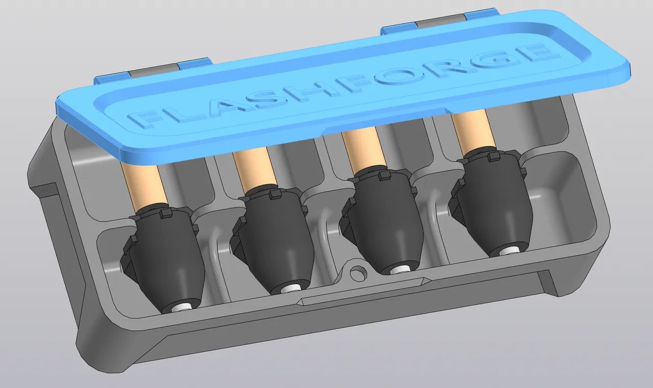 Nozzle box for Flashforge Adventurer 5M by Mak | Download free STL