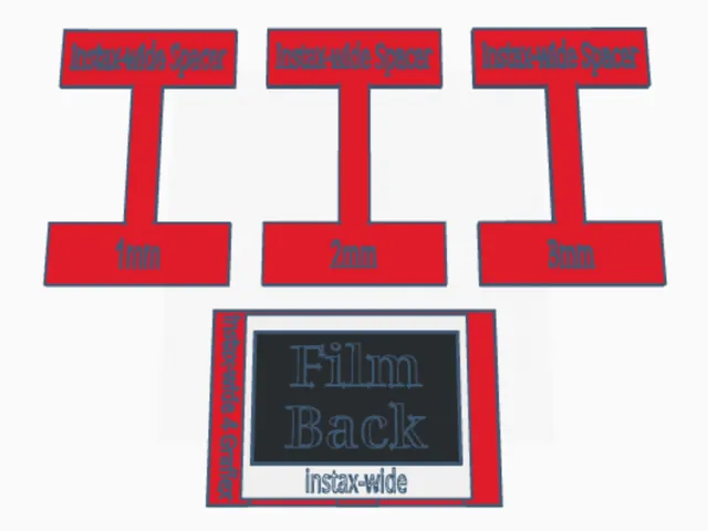 3x4 instax-wide Film Pack Adapter