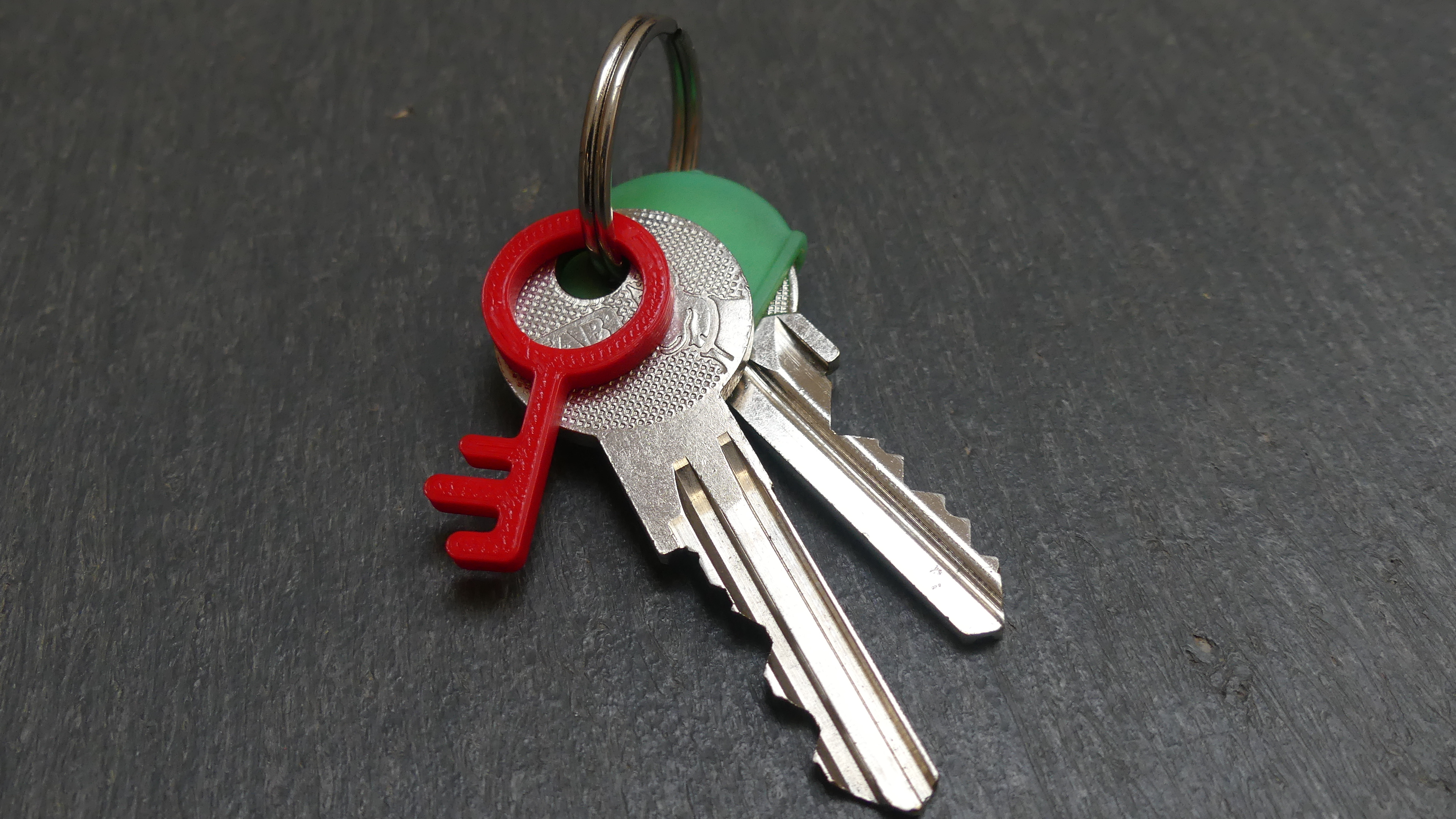 2D Keychain – Key