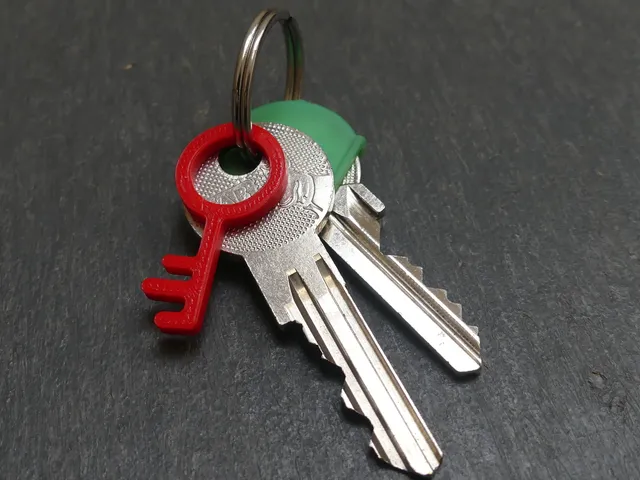 2D Keychain – Key
